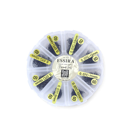 Mixed Length Premade Fan Wheel – 6D, 7D, 12D, 14D