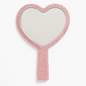 Luxe Rhinestone Handheld Mirror