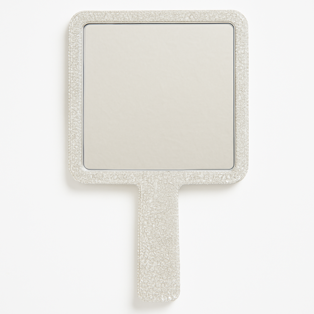 Luxe Rhinestone Handheld Mirror