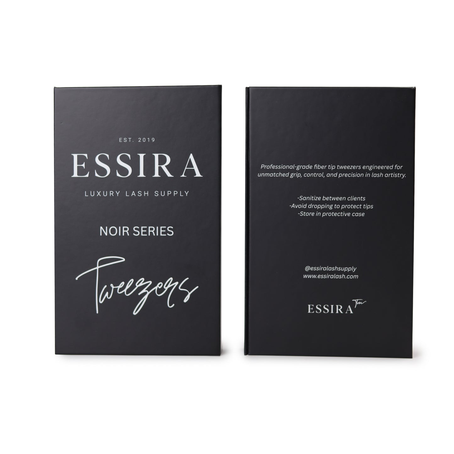 Noir Series — 5 Piece Tweezer Set (Boxed)