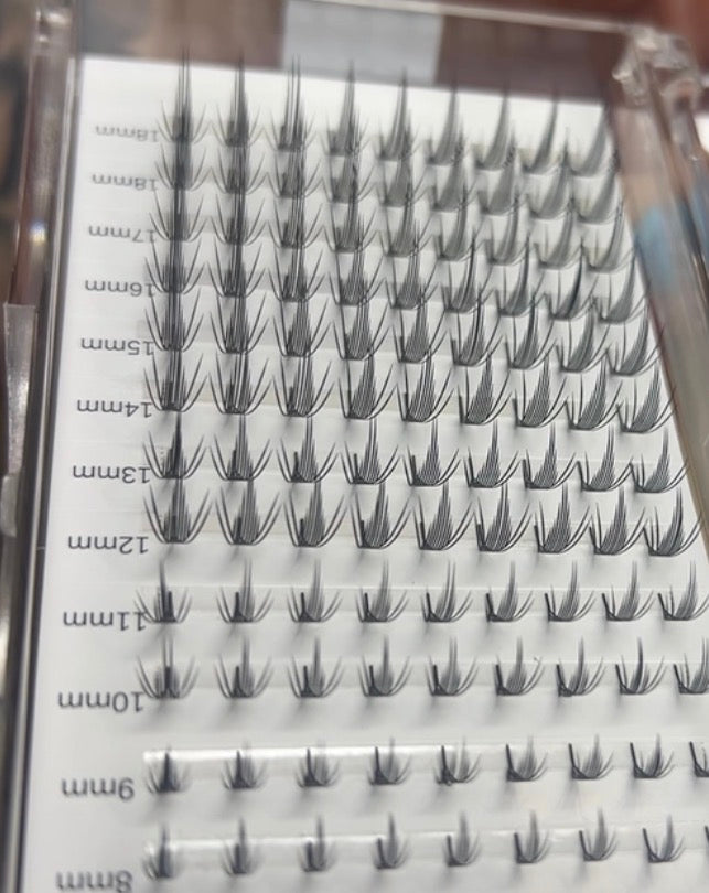 Angel Spike™ W Lash Fans (Wispy Pre-Made Spikes)
