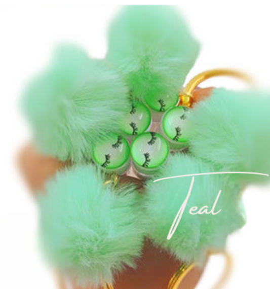 Fluffy Keychain Mascara Wand