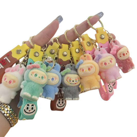 Plush Keychain – Soft Fuzzy Character Charm