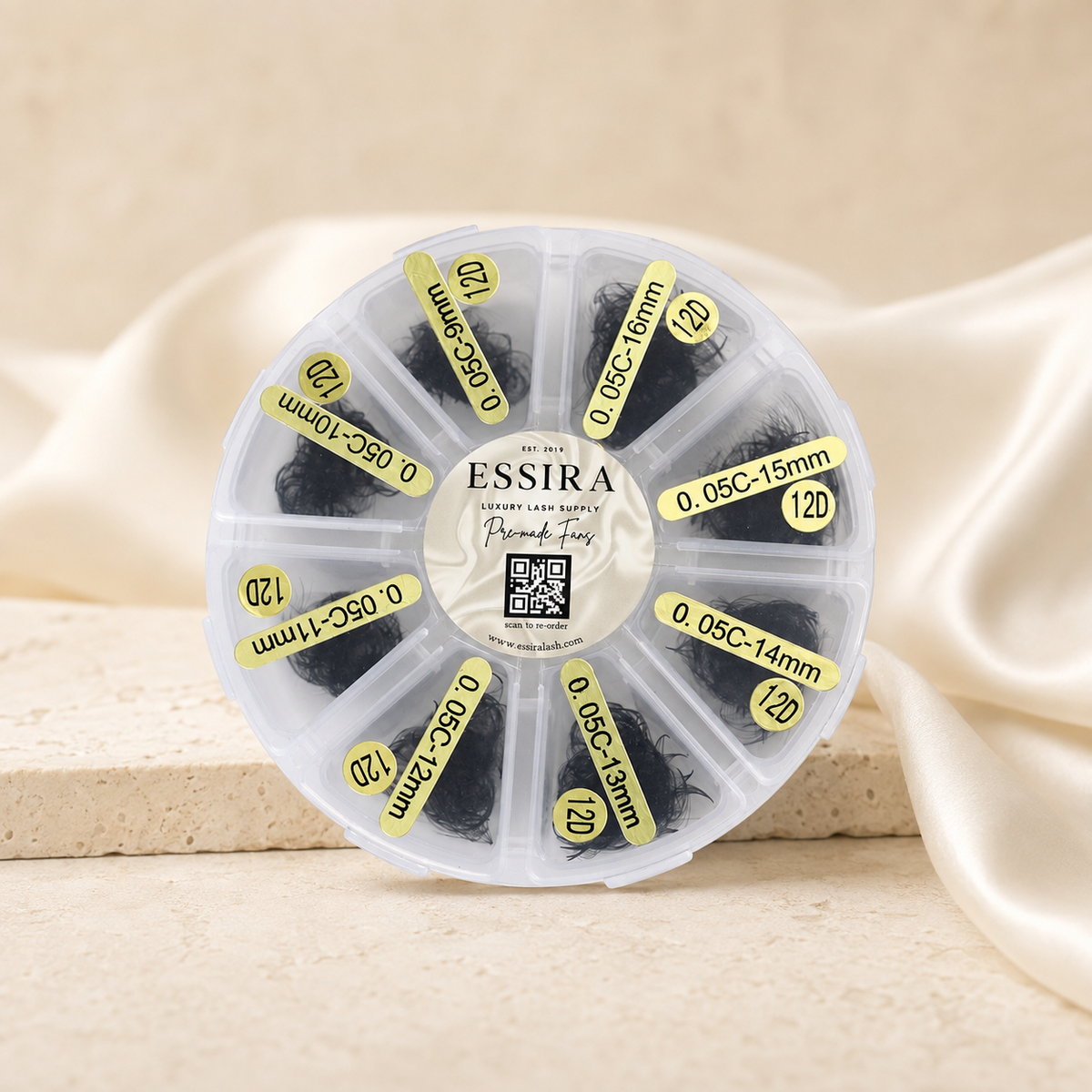 Essira 12D Premade Fans mixed tray sale