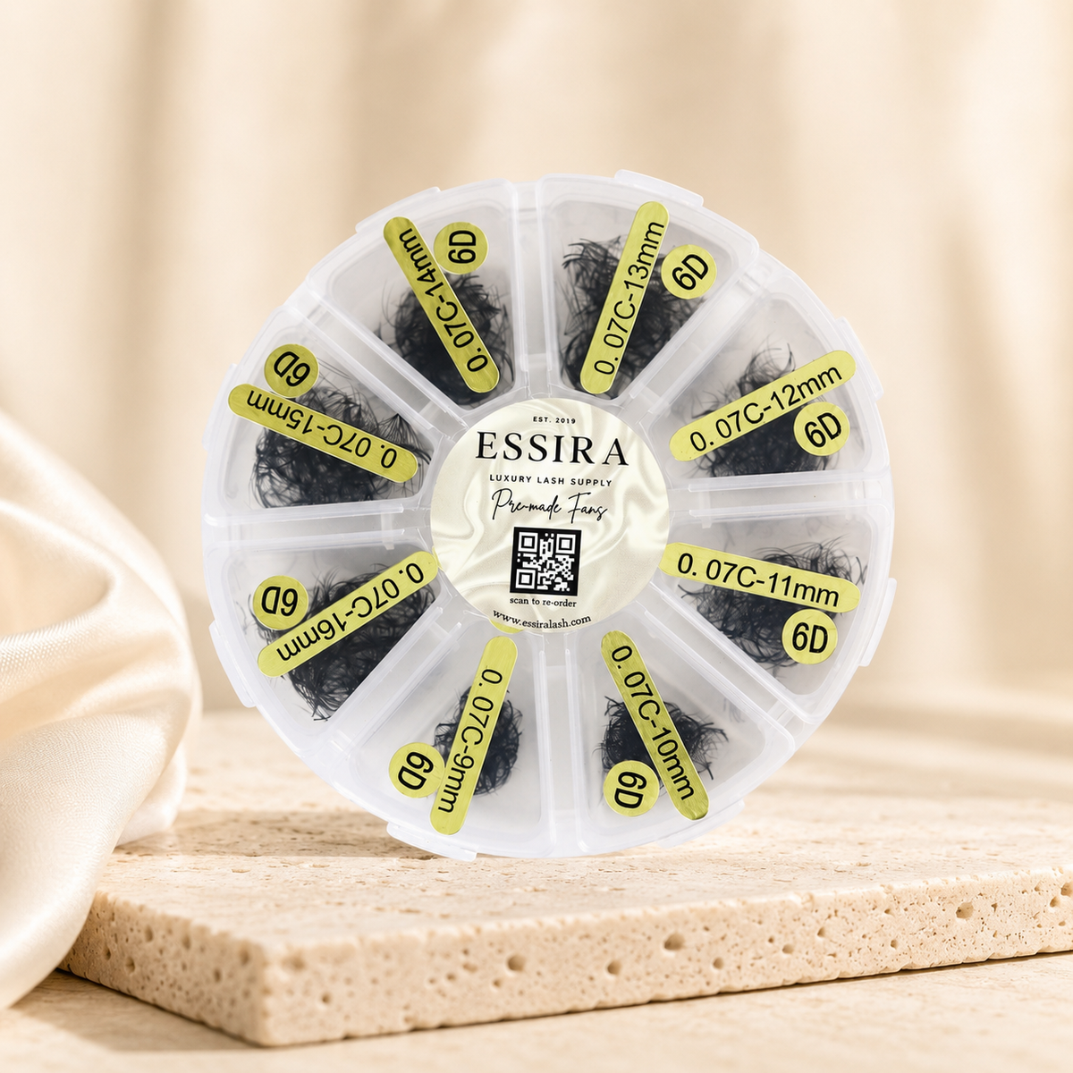 Essira 6D Premade Fans mixed tray sale