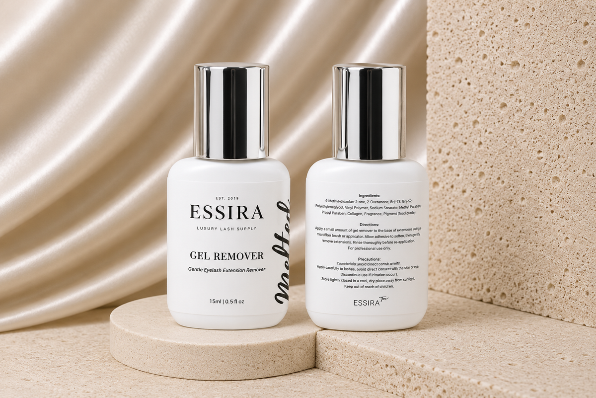 Essira Melted Gel Remover professional eyelash extension adhesive remover 15ml