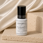 Essira Precision Bond Pro adhesive on cream satin and travertine background