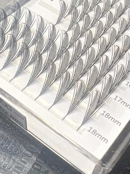 Fairy Spike premade lash spikes close-up